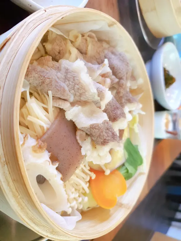 찜기 속 요리, 비주얼부터 합격!