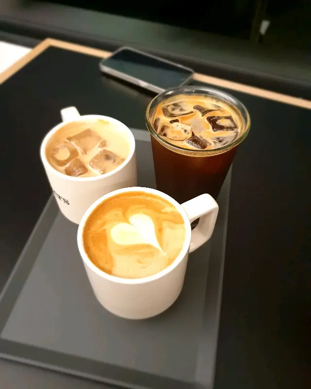 다양한 커피 메뉴