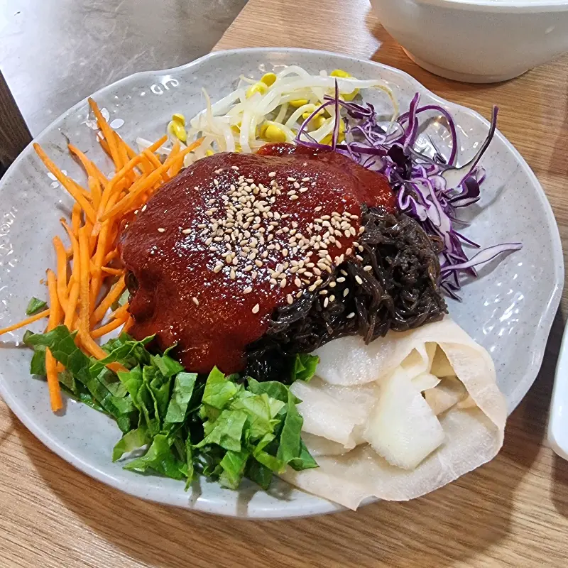 황제갈비살집 밑반찬