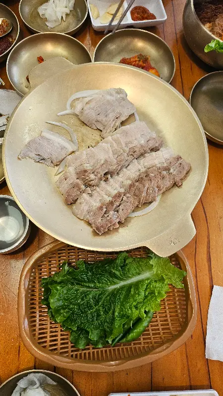 남악옥천냉면 보쌈