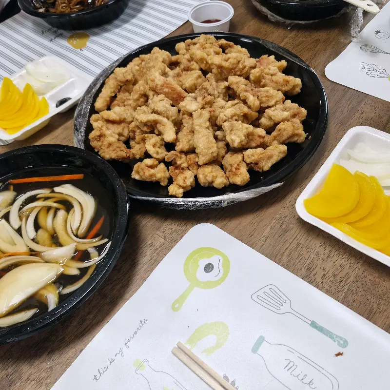 바삭한 탕수육의 자태