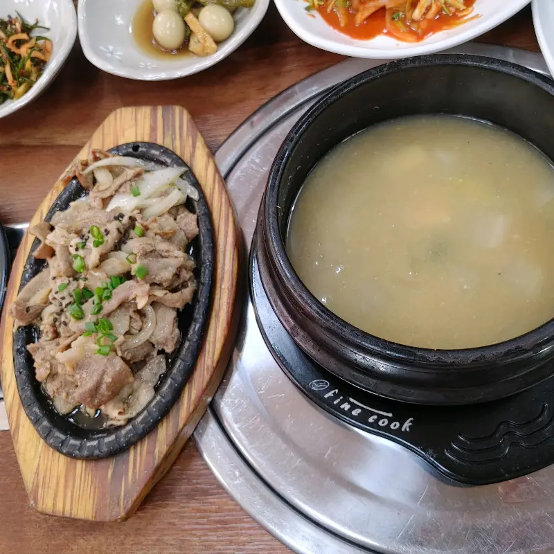 불고기와 된장찌개