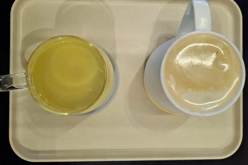 청귤에이드와 라떼