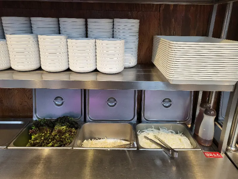 무한리필 셀프바