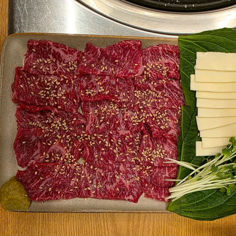 고기랑안채의 맛있는 고기