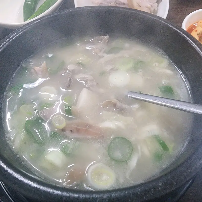 순대국밥 전체샷