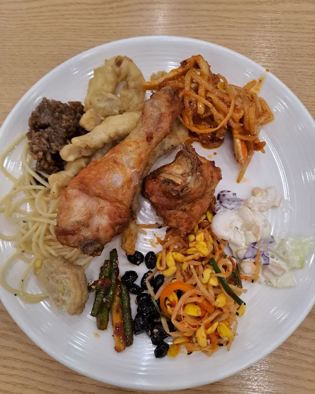 다양한 종류의 튀김