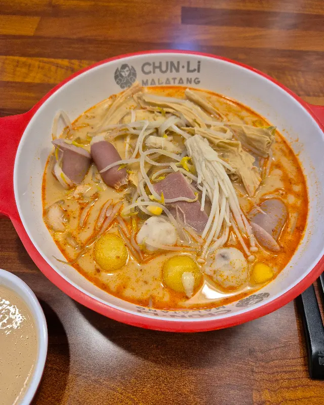 춘리마라탕의 마라탕 비주얼