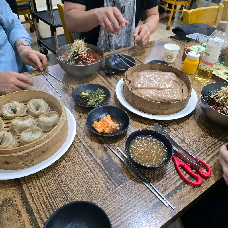 광천막국수 한상차림