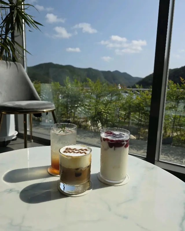 다양한 음료 메뉴