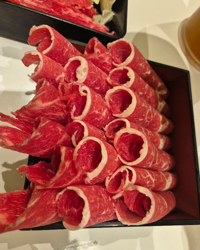 유유샤브의 신선한 야채 모듬