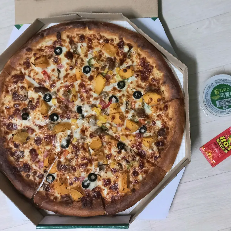 모두랑피자치킨 고구마피자