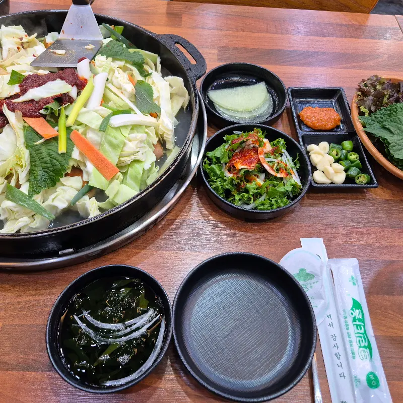 푸짐한 한 상 차림