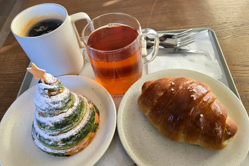 마가진에서 즐긴 디저트