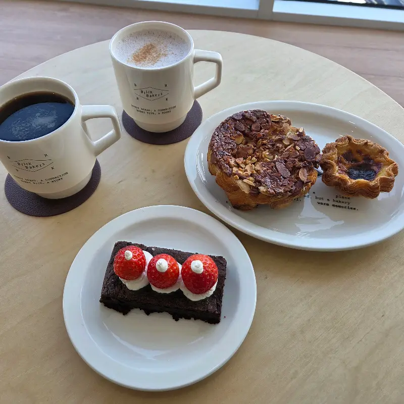 다양한 디저트 메뉴