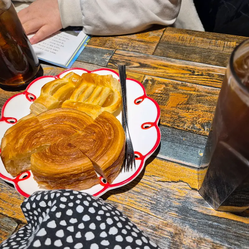 애플파이와 음료