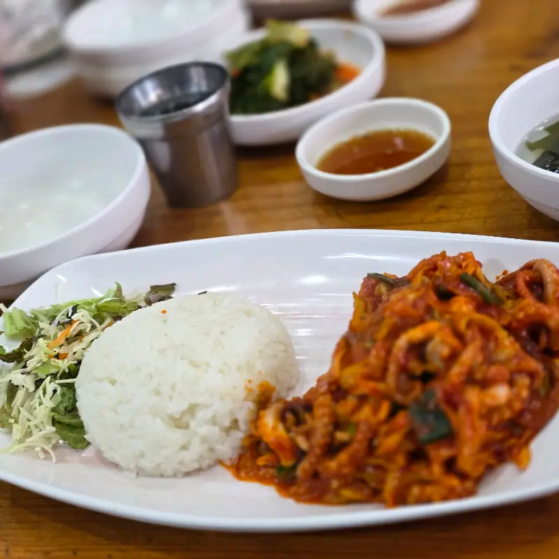 해물찜의 푸짐한 비주얼