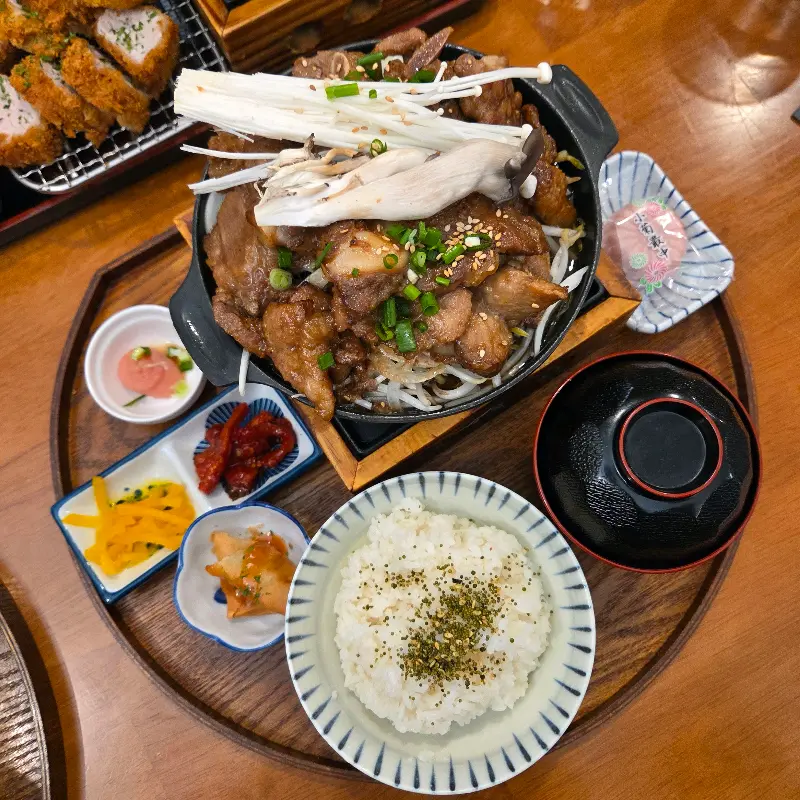 다채로운 오롯소반의 메뉴