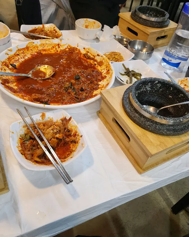 돌솥밥과 함께 즐기는 생선찜