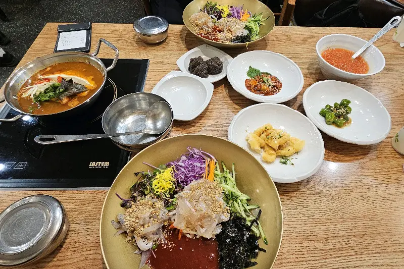 푸짐한 한 상 차림