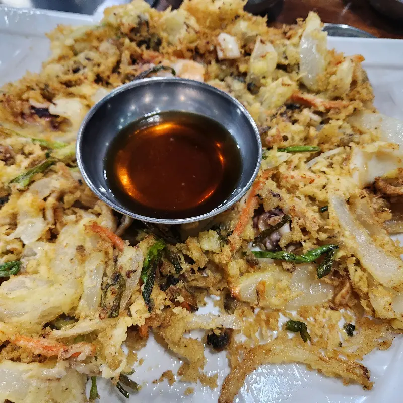 바삭한 해물파전