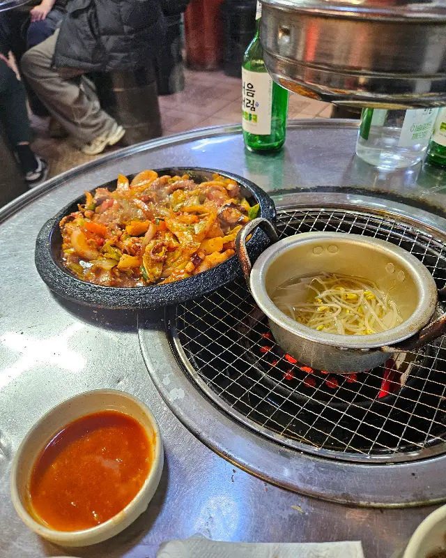 장터골의 푸짐한 메뉴