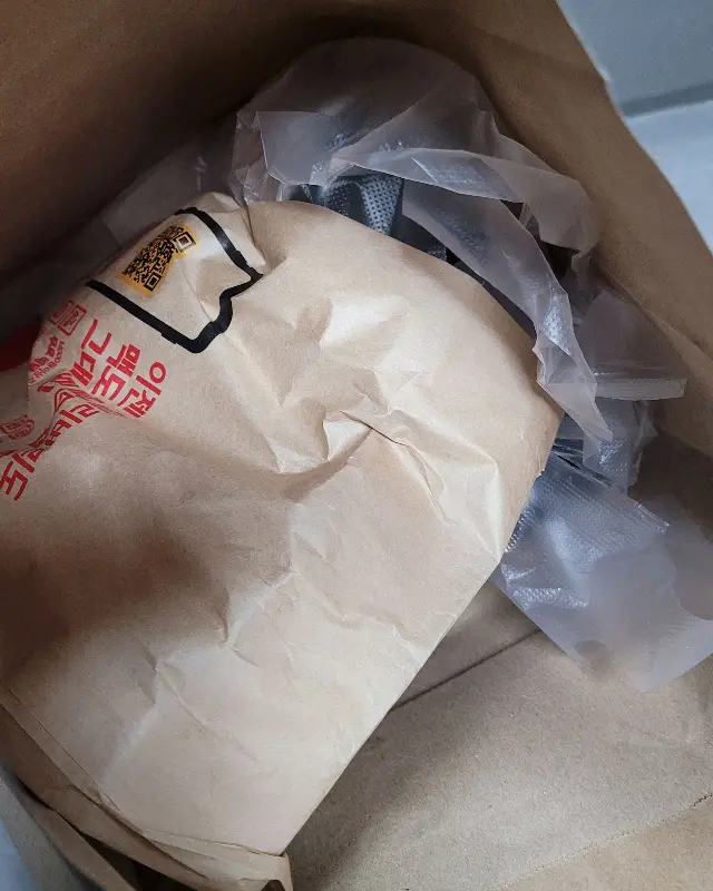 맥도날드 포장 봉투