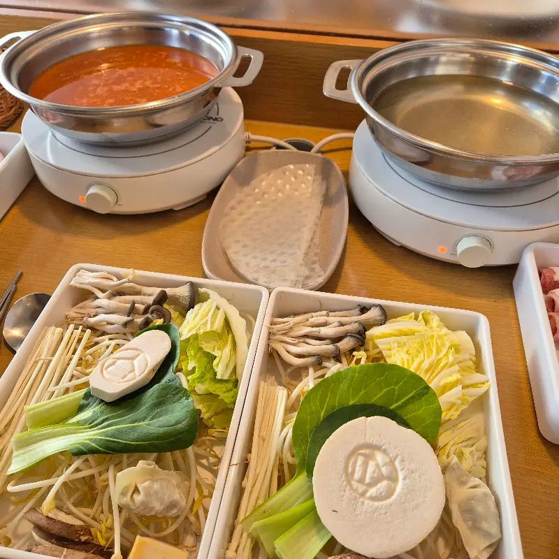 혼밥하기 좋은 샤브샤브집