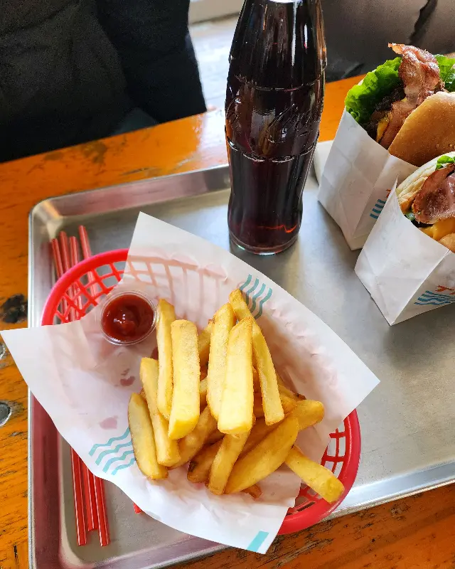 감자튀김과 콜라