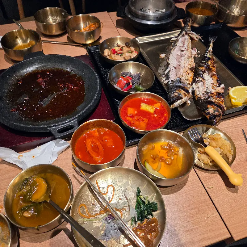 푸짐한 한 상 차림