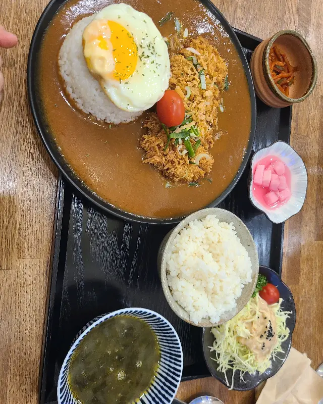 오늘하루 돈까스 카레