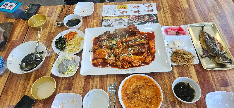 황금코다리 한 상