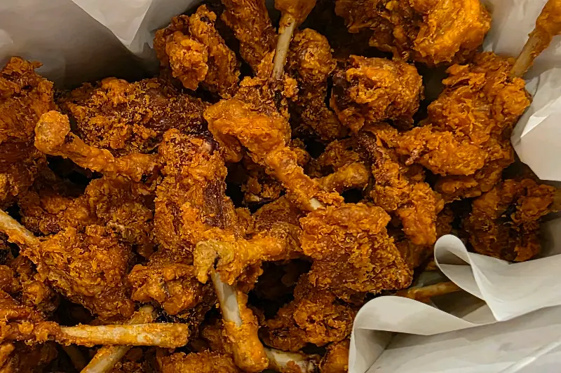 용당반점 오리날개튀김