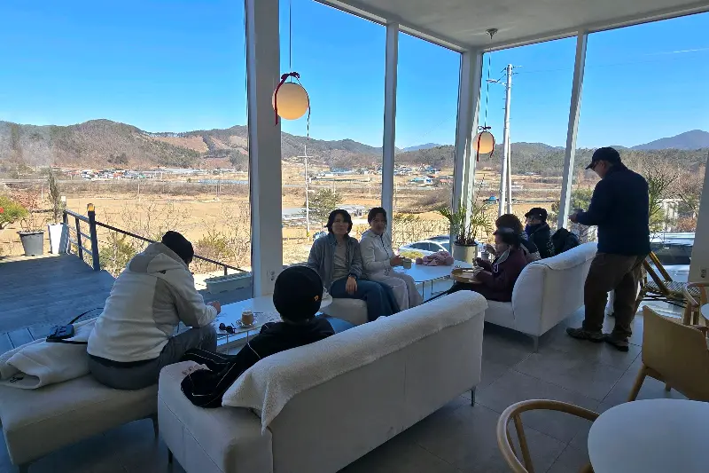 직접 만든 듯한 수제 대추차