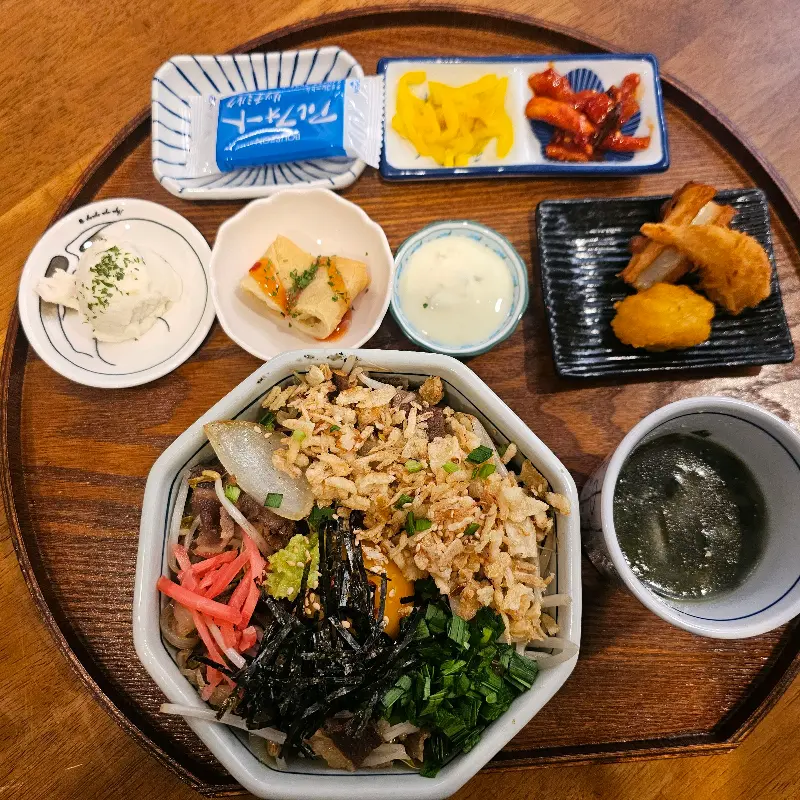 장어덮밥 클로즈업