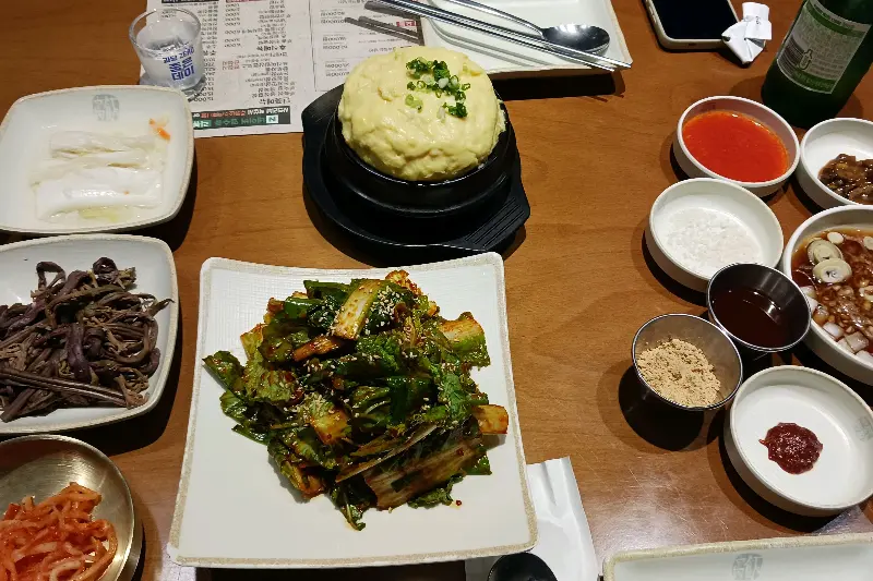 고기 굽는 모습