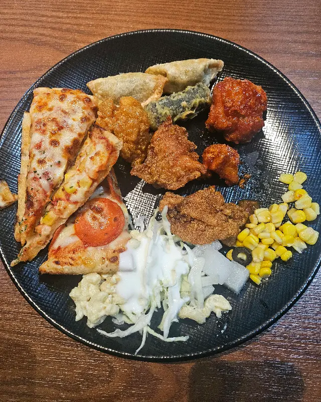 다양한 종류의 튀김