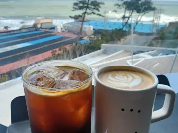 파도치는 간절곶, 바벨드림에서 맛보는 황홀한 울산 오션뷰 맛집