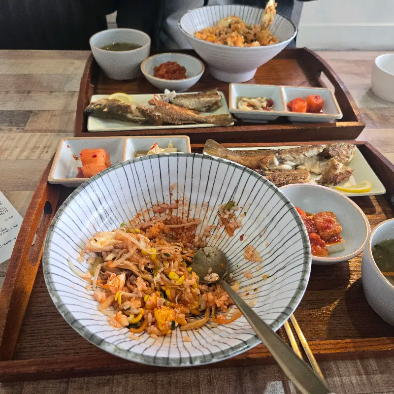 오5생선구이 깔끔한 식사