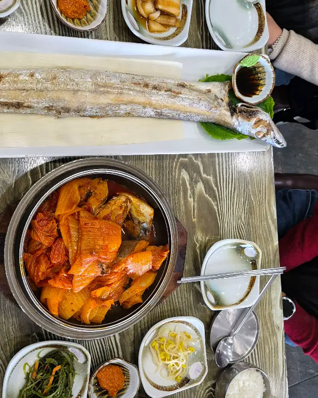 고등어구이, 김치찜