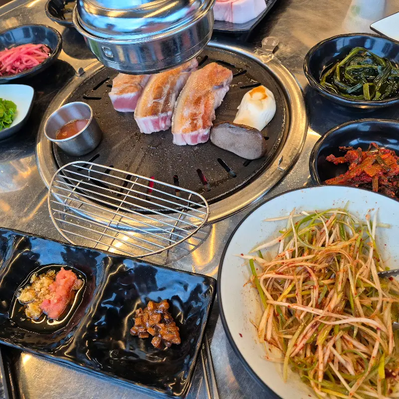 다 익은 흑돼지