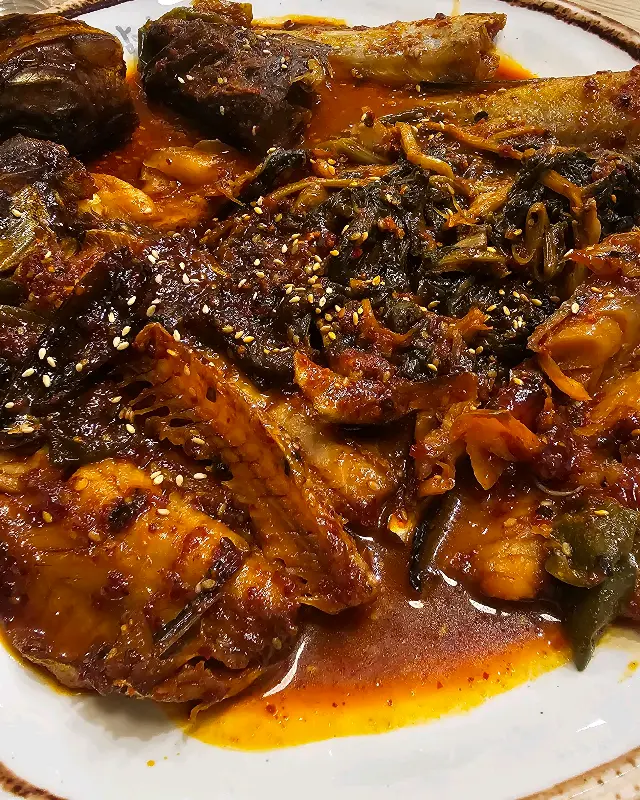 푸짐한 명태조림