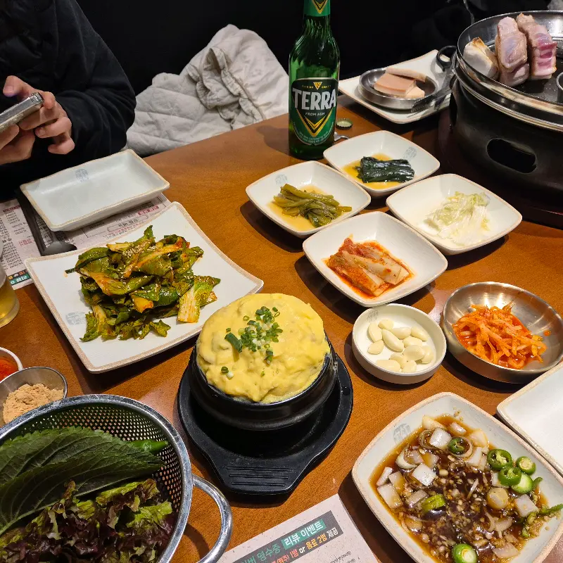 푸짐한 한 상 차림