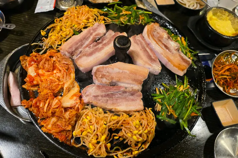 먹음직스러운 볶음밥의 비주얼