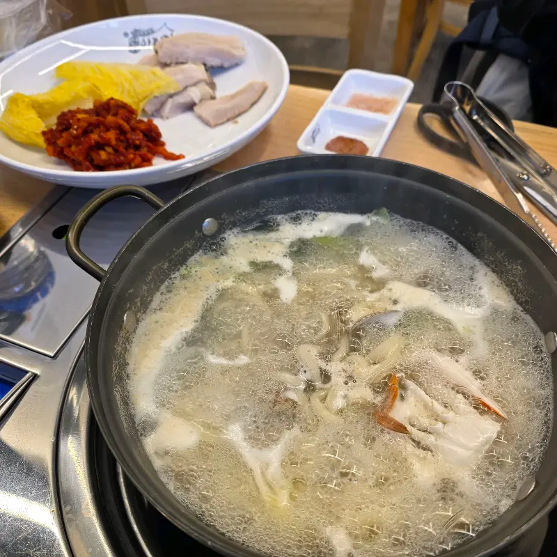 쟁반국수