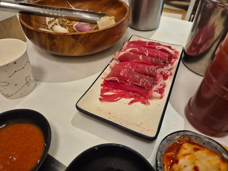 소고기 샤브샤브