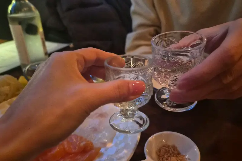 미미주점의 술잔