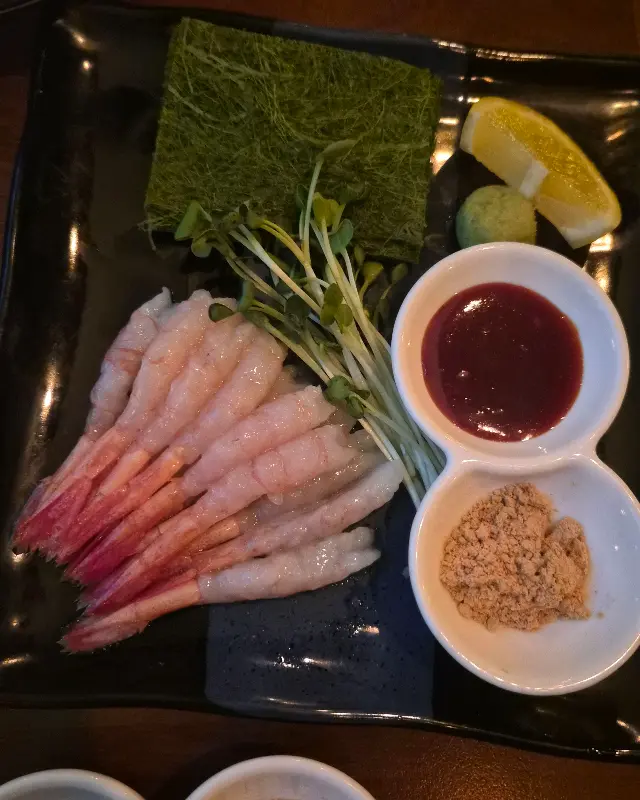 미미주점의 메뉴 플레이팅