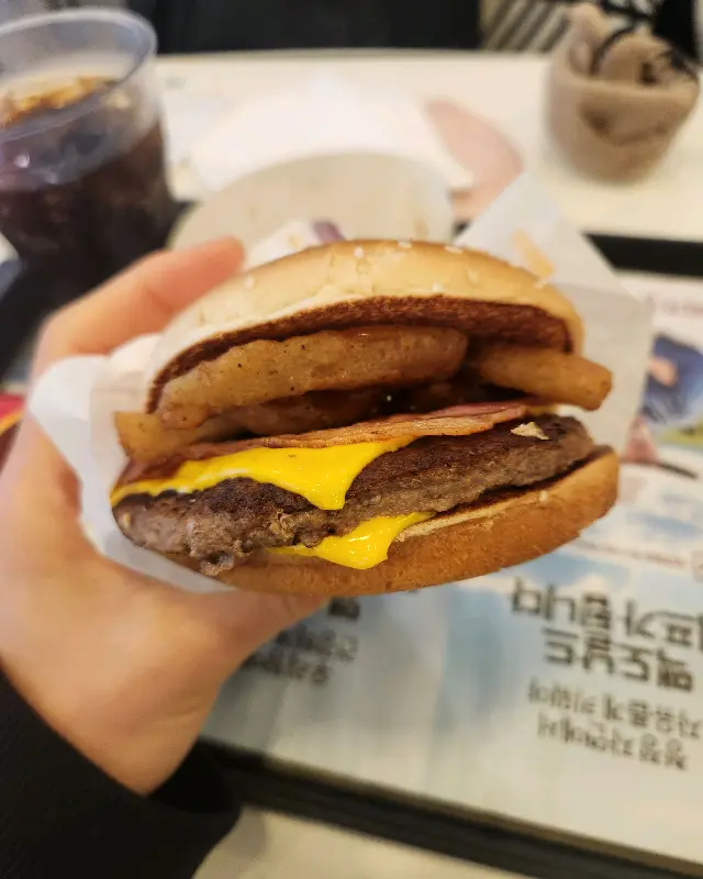 맥크리스피 오리지널 버거