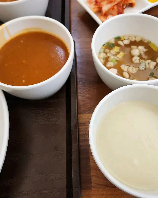 다양한 종류의 스프